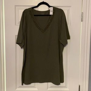 New with tags Lane Bryant short sleeve top